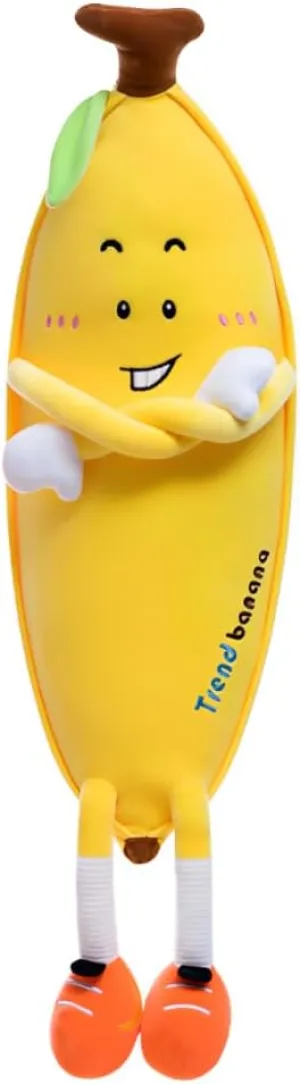 Gift (Yellow) Banana Plush Body Pillow$ 31.5 inches Banana Long Body Plush Pillow$ Cute Fruit Plushie Hugging Pillow$for Kids heyday poem hypothetical claim appreciation Adult$ Ideal Chrismas Birthday 