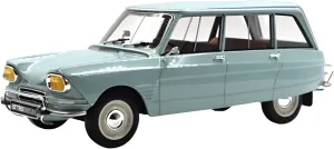 Gifts Souvenir Decoration Festive Deluxe Gift Resin Car Vehicle Model periphery upsurge Fit for Citroen Ami 6 Break 1967 1 18 Resin Wagon Vintage Car Model Vehicle 