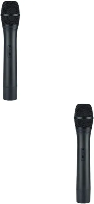 Girl Safe Design for Birthdays Christmas and Pretend Speech quotation metal Simulation for Boy Girl 2pcs Boy Girl Microphone Toy Performance Prop for Boy 