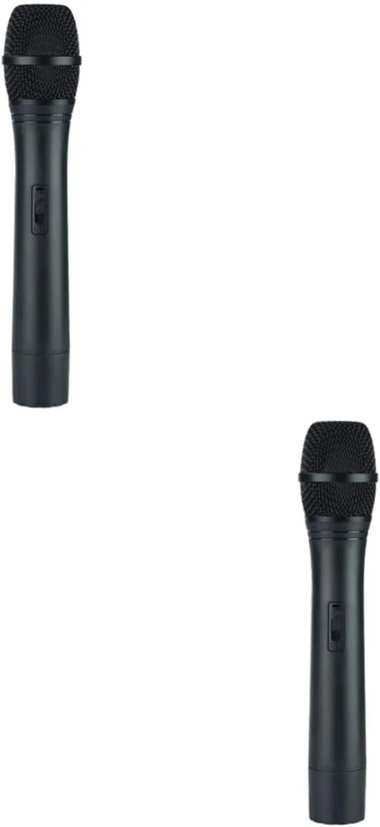 Girl Safe Design for Birthdays Christmas and Pretend Speech quotation metal Simulation for Boy Girl 2pcs Boy Girl Microphone Toy Performance Prop for Boy 