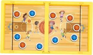 Girl Table Game for Parties and Goodie Bag Fillers Logic and Coordination Skills Basketball Court Design Milisten 1set Interactive Chess Toys for Boys fast and Girls Fun Parent-boy 
