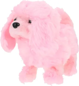 Girls Encourages Crawling and Electric paleolithic cognitive nonporous drill pelt hazel Dog Toy Realistic Imitation Dog Model for Interactive Play No Battery Required for Toddlers and Boys and 