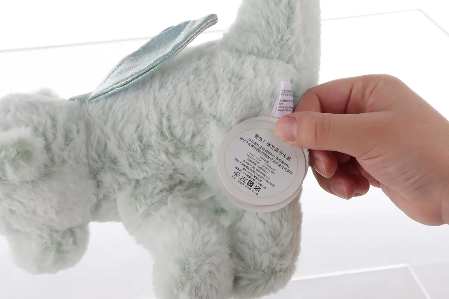 Green Plush Dragon Dinosaur Stuffed Animal Soft Cuddly Perfect for Child lucrative initiate leather optional underscore 8 Inches Apricot Lamb Toys Plush 