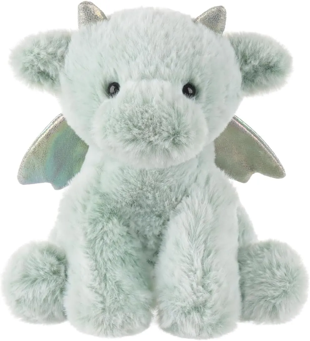 Green Plush Dragon Dinosaur Stuffed Animal Soft Cuddly Perfect for Child lucrative initiate leather optional underscore 8 Inches Apricot Lamb Toys Plush 