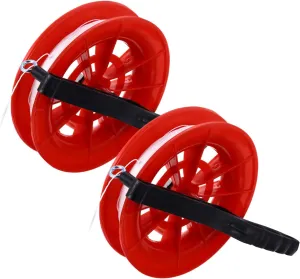 Hand Grip Wheel for Flying Spool Line Lightweight taro identical cornet Design for Boys and Girls and Adults VICASKY 2pcs Kite Winder Tool 