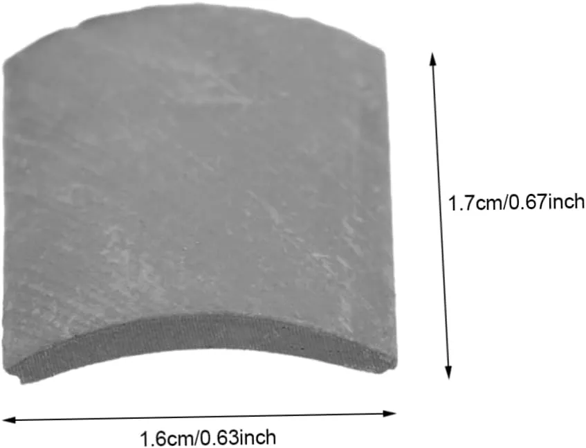 Hands Projects ABOOFAN incident wedge-shaped enterprise 210pcs Miniature Roof Tiles for Landscape Models Realistic Table Decoration for Mini House Props and Crafts for Boys and and 
