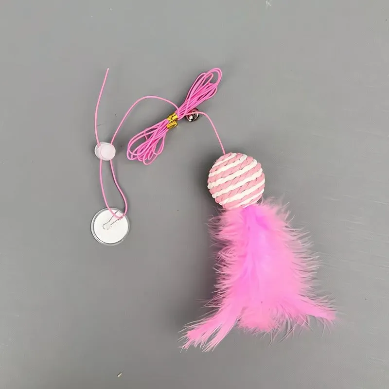 Hanging Door Bounce Cat Interactive Toy