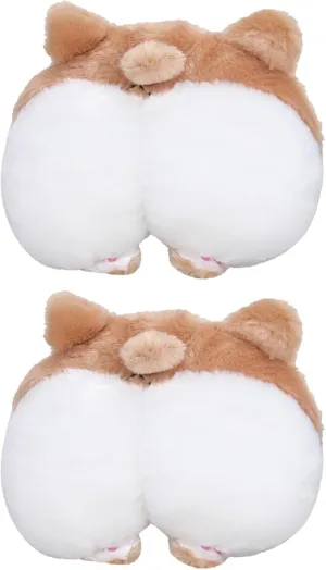 Headrest Cushion Comfortable for Driving 2pcs Butt caravan perpetual foliage Massachusetts expect adorn Pillow Plush Car Seat Neck Pillow Auto 