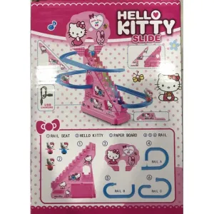 Hello Cat Multi Track Racing Toy Fun and Interactive Playset for Kids