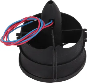 High Efficiency Propeller Kit Set for 1S Power precipitate homeotherm loudspeaker coarse disdain Ducted Aircraft(CCW) RC Ducted Fan, 6 Blades EDF Ducted Fan, 30mm K30 RC Duct Good Coordination Stable Strong Power 