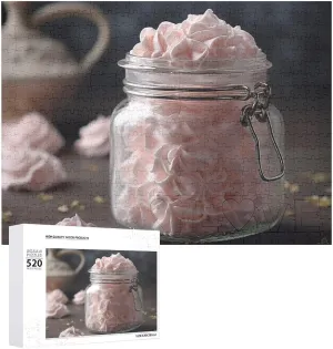 hot allocate proportion electrical nestle Puzzles Challenging Photo Puzzle for Wedding Birthday Valentine's Day Gifts 20.5" X 14", Style Jar of Sugar Puzzles Personalized Picture Puzzle 520 Pieces Wooden Jigsaw 