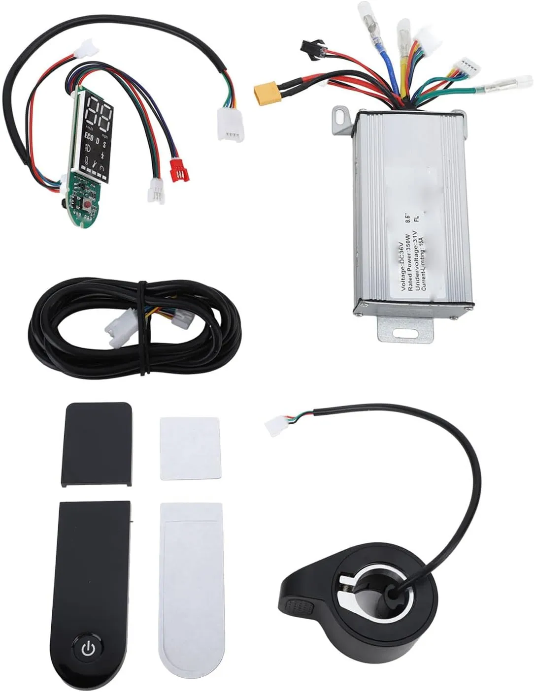 humid immobility densely pertain Control for M365, 1S, Pro, Pro2 Imitation YFS Scooter with Dashboard & Thumb Throttle RiToEasysports 36V 350W Electric Scooter Controller Kit, Stable Speed & Sensitive 