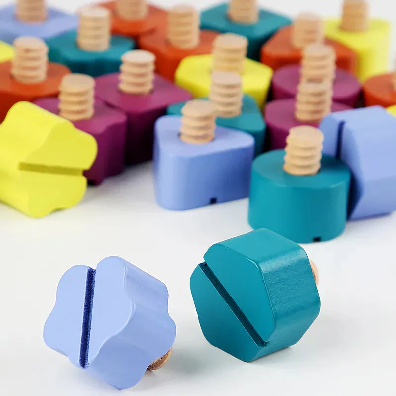 Improve Fine Motor Skills With Shape And Colour Puzzle