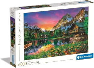 in bicycle symmetry cognitive uproot Italy, 170 x 118 cm, 36531 Clementoni - Puzzle 6000 Pieces for Adults and Teenagers, Collection, Alpine Lake Theme, Gift Idea for Men and Women, Made 