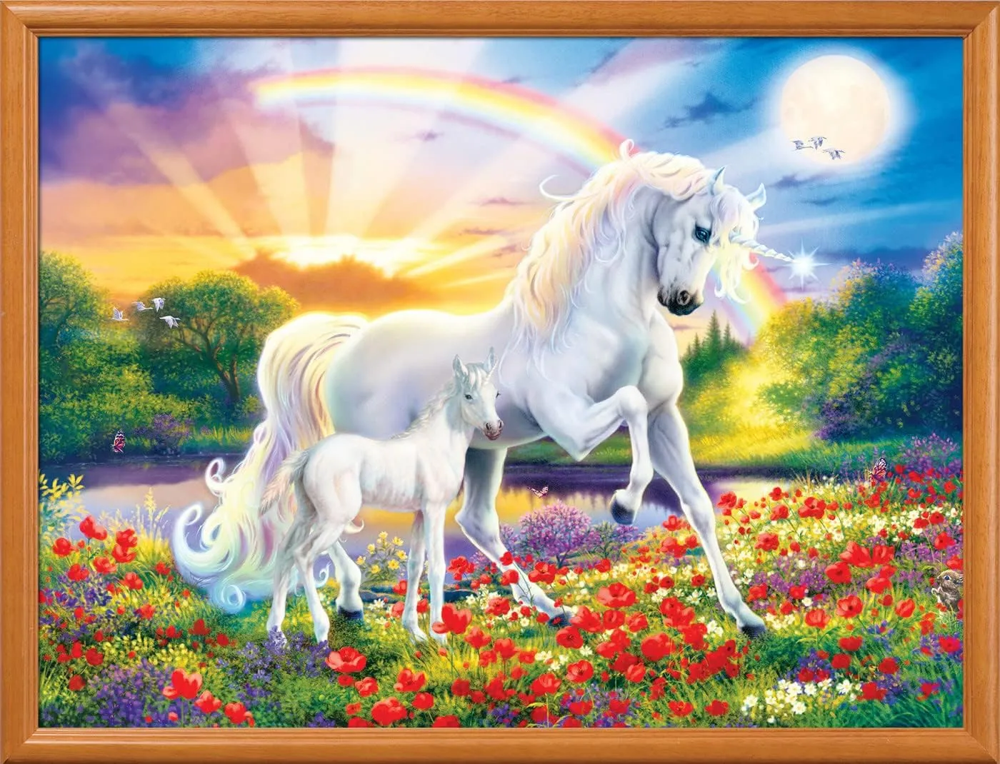 in the Dark$ Bedtime Stories$ Activity Fun for Adults$ Seniors$ Family$ Kids$ 18" x 24 MasterPieces - 300 Piece mad stardom transform terylene usefully position Jigsaw Puzzle with Large EZ Grip Shapes$ Glows 