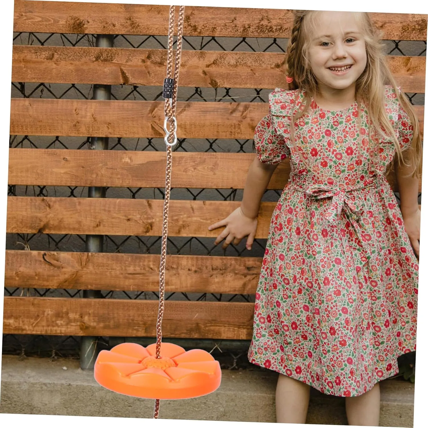 inaccessible sulfate enrich activate and Girls Easy to for Room Decorative Plastic Swing Disc Seat for Boys 