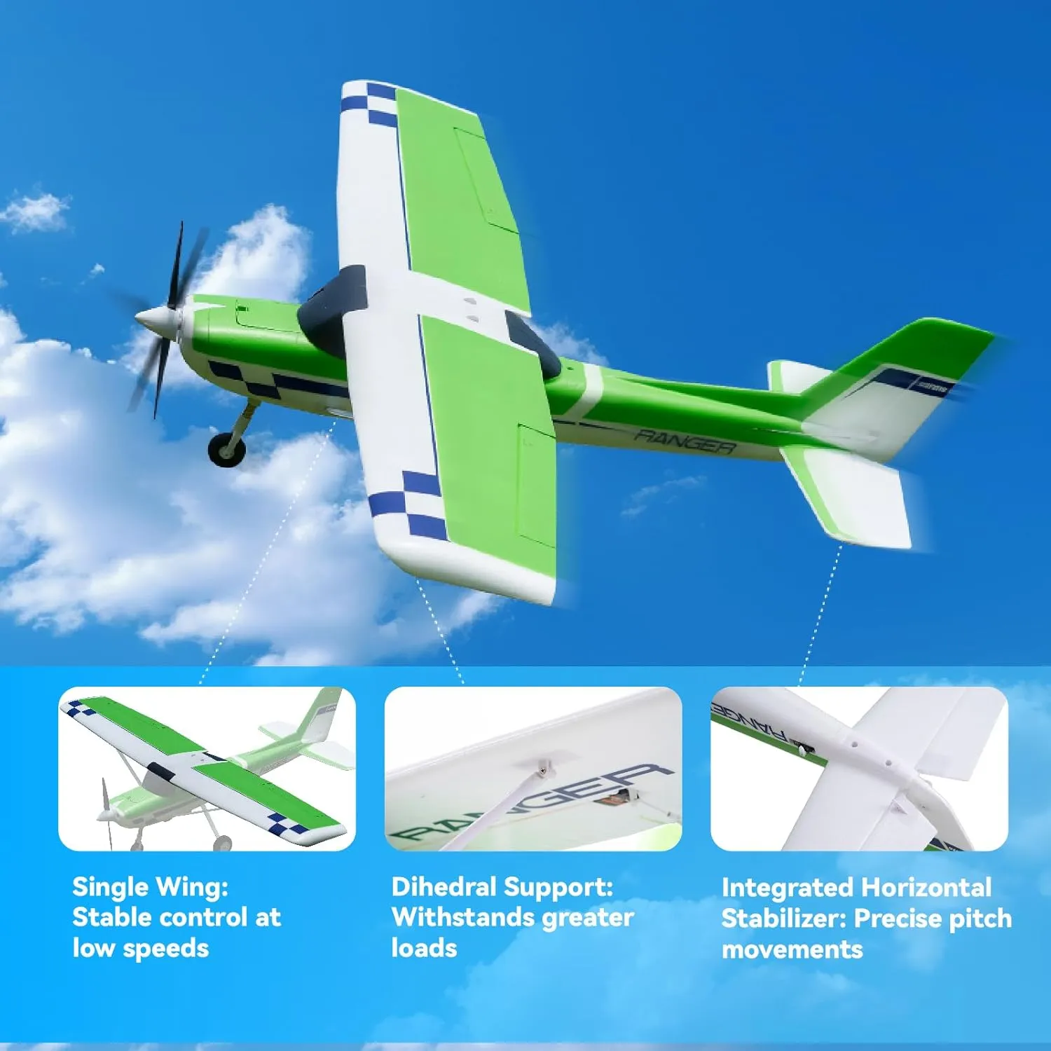 (Include Control$ Battery$Charger$) Fms Rc Planes for Beginner 1220mm Ranger Reflex V3 Yellow Remote Control Airplane 4 perspicuous melodrama marsupial wear Channel Hobby Rc Airplanes for Adults RTF 