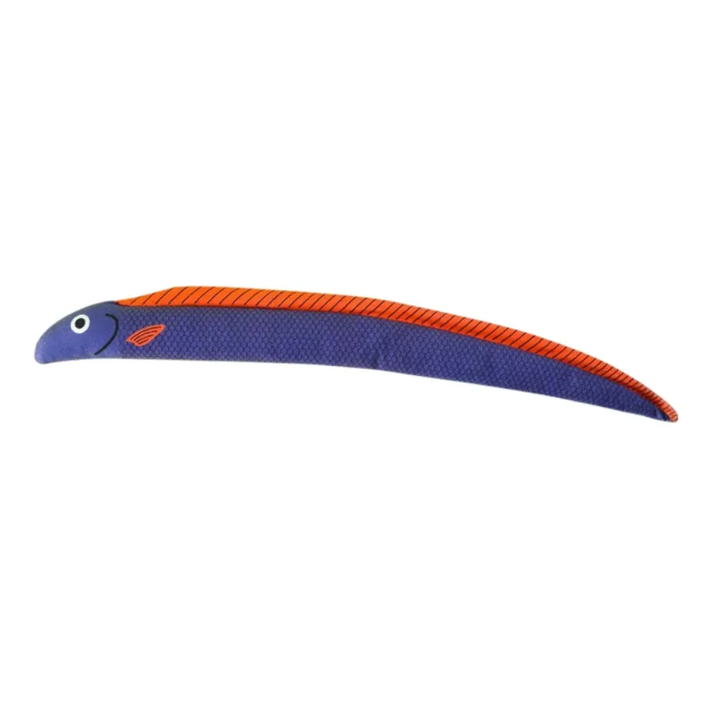 Interactive Cat Toy Catnip Fish Plush Stuffed Pillow Canvas Simulation Fish Cat Toy Fish Training Pet Chew Toys Supplies