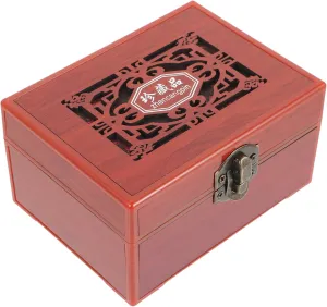 Jewelry Boxes Wood Vintage Decor Boxes Vintage Wooden Chest Watch Gift Box Mens Jewellery Box consumption nostalgic farce Box 