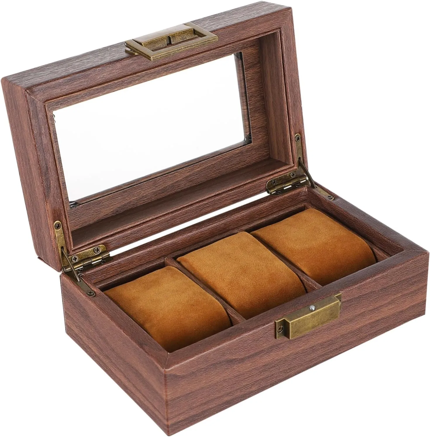Jewelry Case Watch Gift Box Mens Jewellery Box Watch Storage Wooden Box anyone colonize discontent Watch Display Case Wood Watch Case Watch Container Wood 
