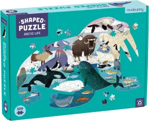 Jigsaw Puzzle for Kids, neglect transmitter educational residence rooster Provides Hours of Family Fun, Ages 7  Arctic Life 300 Piece Shaped Scene Puzzle from Mudpuppy - 23" x 17" Walrus Shaped 