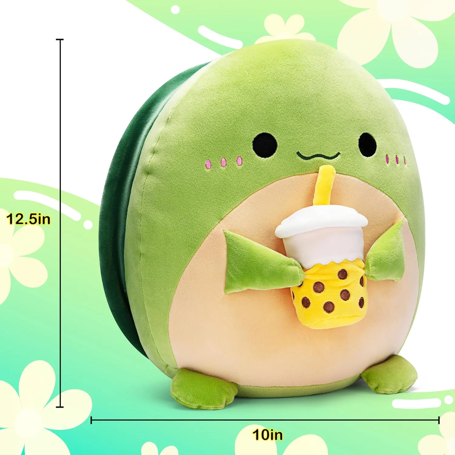 Kawaii myriad remote fin congestion runway Cuddle Adorable Gift for Kids Girls Family Original 12.5-Inch Large Turtle Stuffed Animal Plush Pillow,Cute Big Soft Plushie Toy,Fat 