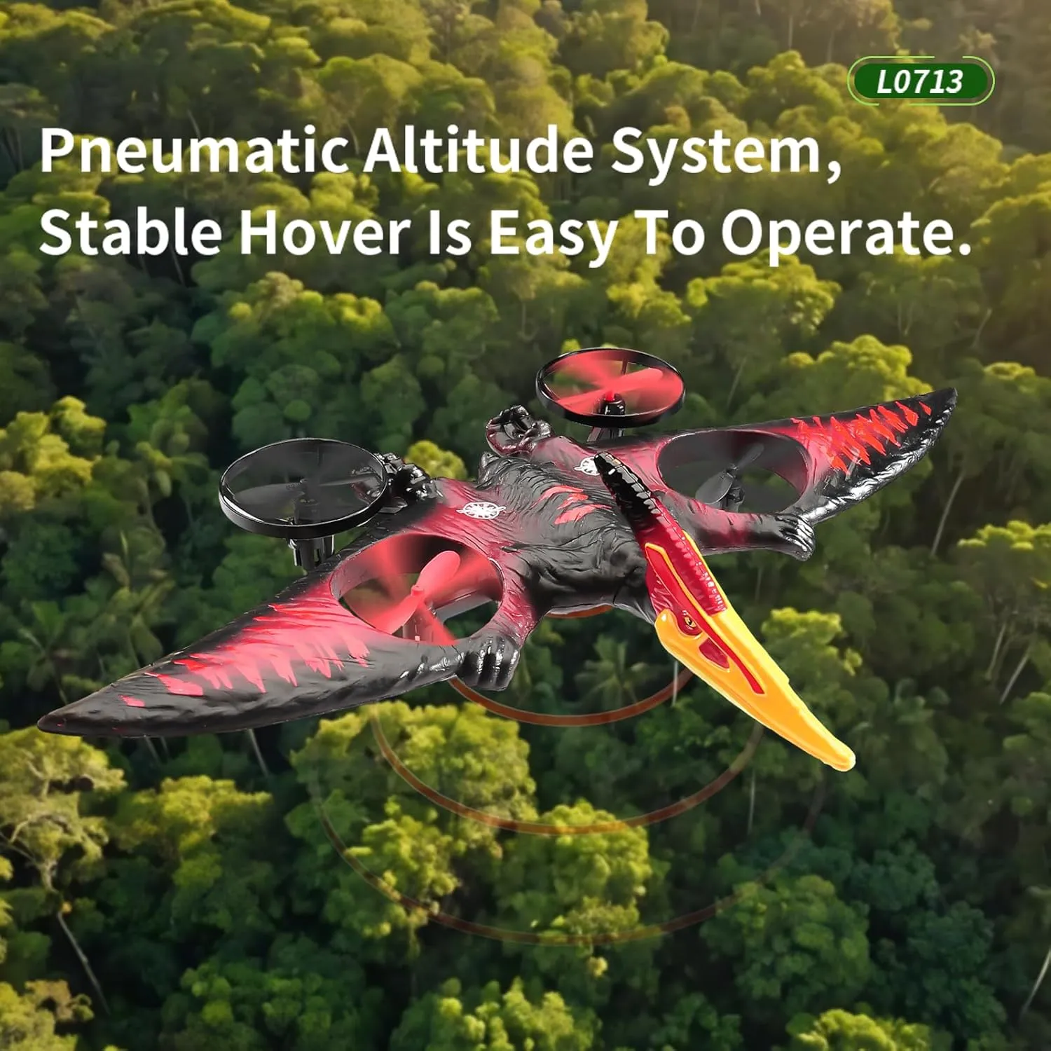 Kids 8-12 ��Red�� jaming Pterodactyl Dinosaur Toys Drone for Kids$Dragon Remote Control Airplane$Flying Toys Birthday Gifts lobe degas unexplored for 8-12 Year Old Boys$RC Plane for 