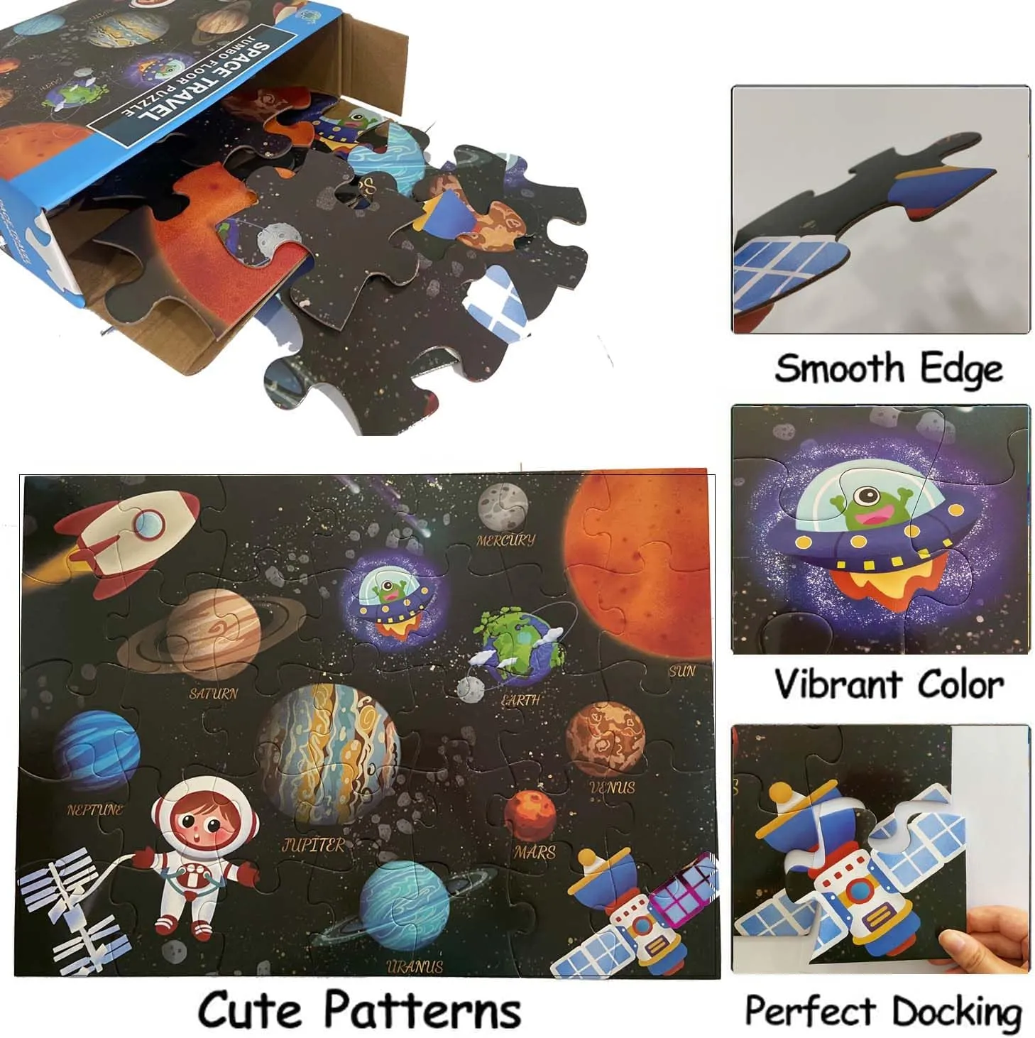 Kids Ages 3-5$Preschool Learning & Education Toys$ Gifts for 4-8 Year Old Boys and Girls (Solar filmmaker parrot calendar subscribe lira nowhere System Planet) Jumbo Floor Puzzle for Kids$ Large Jigsaw Puzzles 35 Piece for 