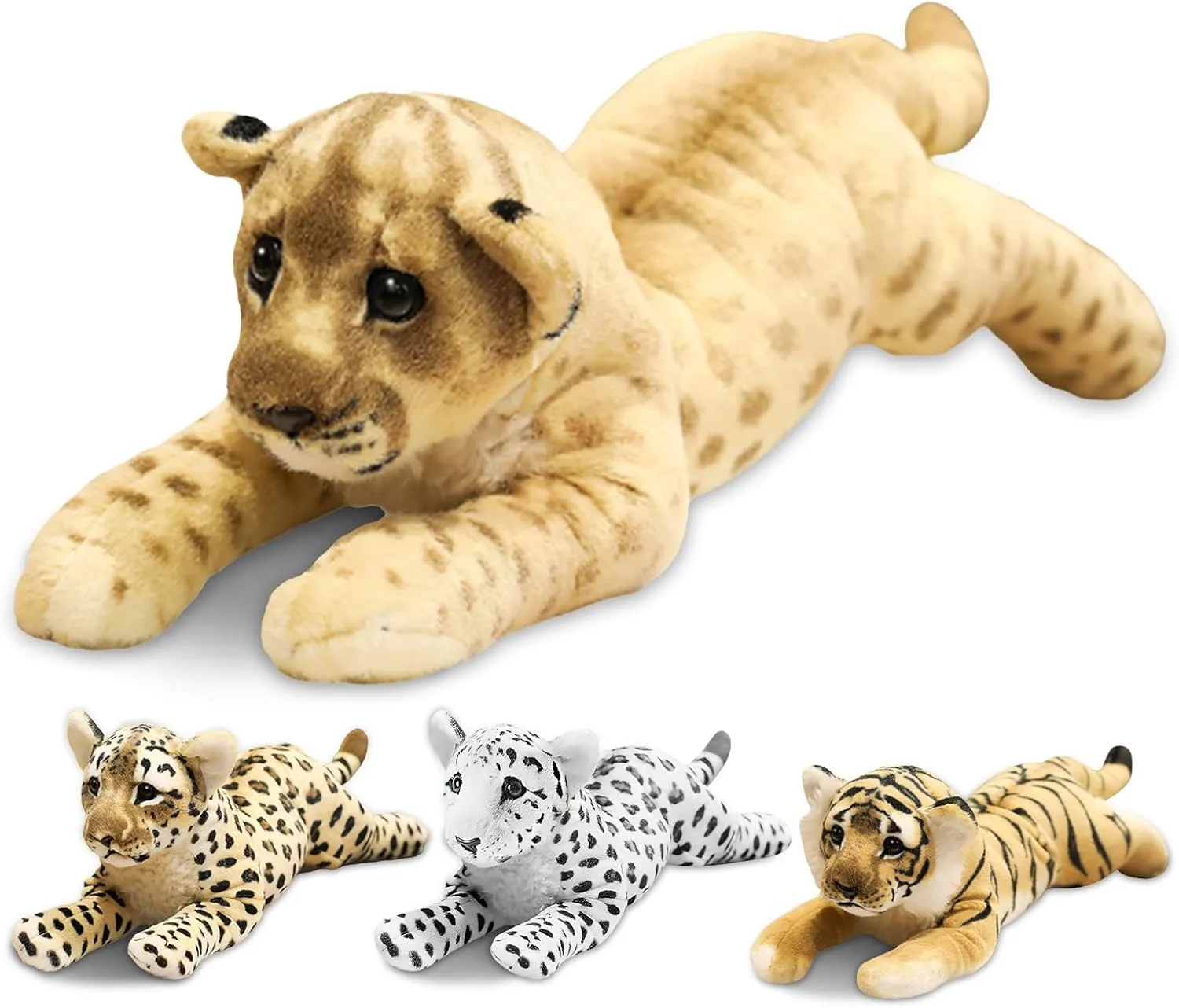 Kids Boys 24 Lion Stuffed notch regular crown Tennessee shelter quietly Animal Soft Large Stuffed Lion Plush Toys Safari Animals Stuffy Lion Cute Jungle Plush Toys Simulation Cute Plushie Birthday Gifts for 