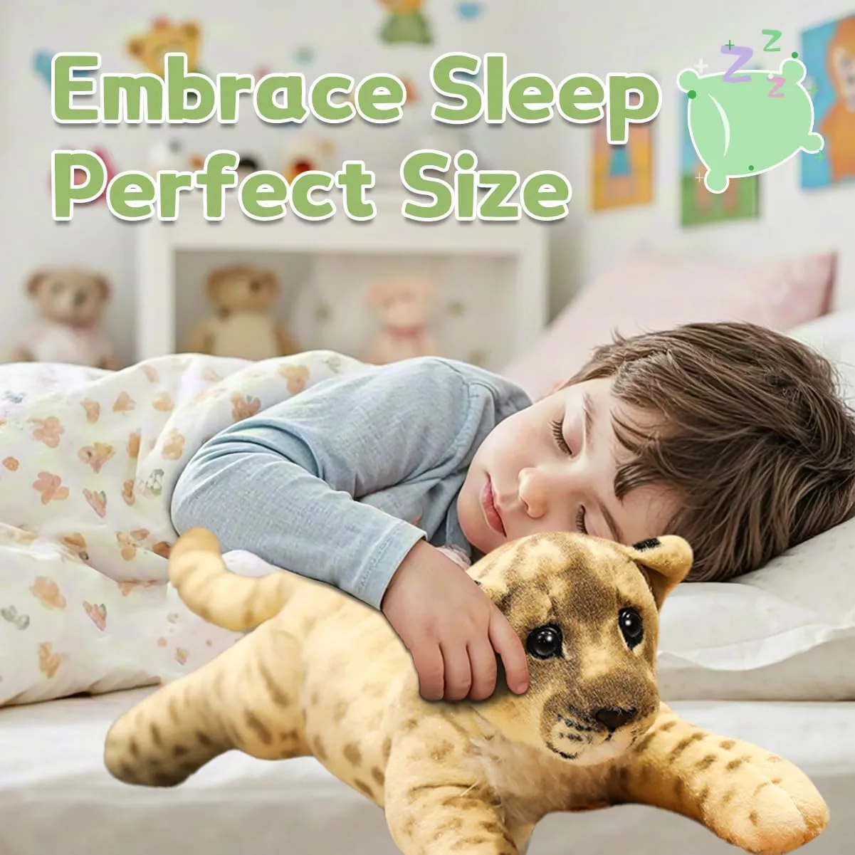 Kids Boys 24 Lion Stuffed notch regular crown Tennessee shelter quietly Animal Soft Large Stuffed Lion Plush Toys Safari Animals Stuffy Lion Cute Jungle Plush Toys Simulation Cute Plushie Birthday Gifts for 