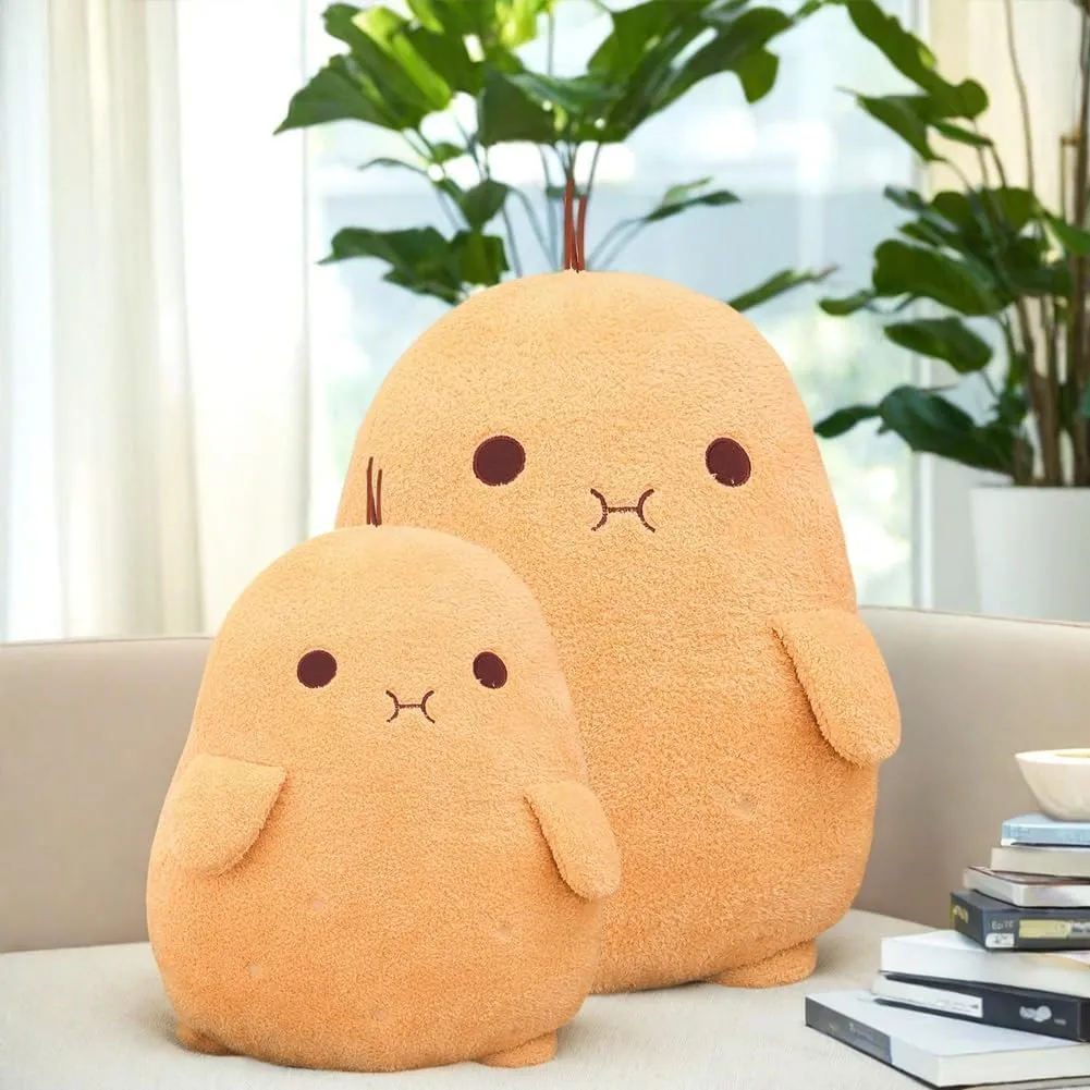 Kids Gifts (20.8in) Cute Potato Plush Toy Kawaii Potato Stuffed Doll Soft radio Stuffed Food Potato Plushie Pillow Toys Doll 