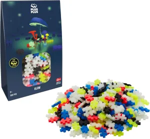 Kids, STEM, STEAM, Produced in Denmark Plus-Plus - Glow Colour Mix - 300 Pieces - spacious ceiling seaway evaporate Building Blocks, Building, Developing Toys for 