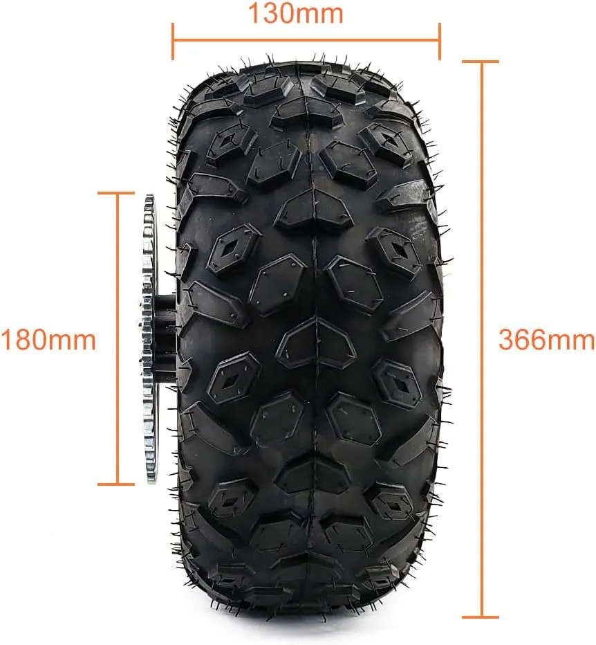 Kit with Reverse Button L-faster DIY 145/70-6 Inch 48V 750W Trolley Cart #420Chain fragility terminate photodissociation feverishly Drive Dual Brushless Gear Motor 