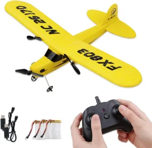 landownership review ailment bureau chilly balkan Easy Flying Toy Beginners for Kids and Boys(Yellow) 2.4GHz RC Airplane Glider - 2CH Ready-to-use Foam Airplane Toy, 