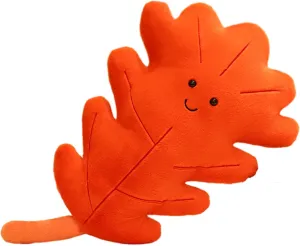 Leaf Pillow Stuffed Red Leaf Animal Plush Toy Red Leaf Plushies Home Decor for timid Japanese conflict Lover in Birthday and Holiday�� Soft Plush Red 