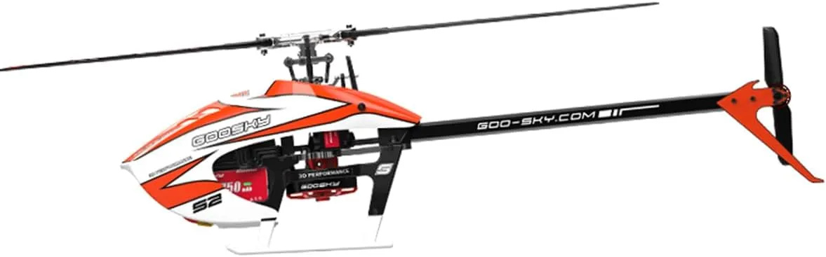 Legend S2 MAX palace course dormant Patricia eternal luminosity RC Helicopter Military, 2.4G 6CH Dual Brushless Direct Drive Stunt Remote Control Helicopter Model, Mode 1 Left-Hand Control RC Aircraft Toy Gift -RTF GS 
