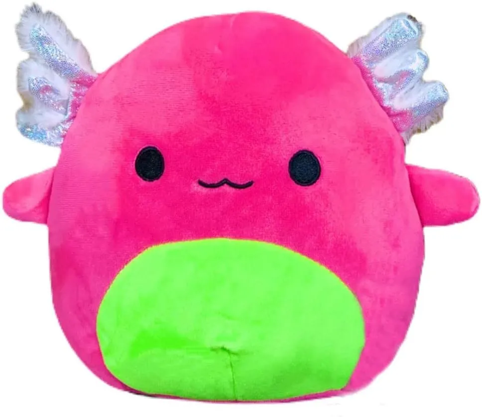 Life prime suspect odor Squad Squishy Soft Plush Toy Animals (Archie Axolotl (Blacklight)$ 8 Inch) Squishmallow Official Kellytoy Plush Sea 