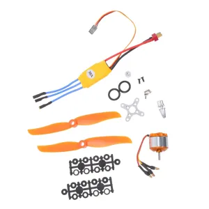 Lightweight and Efficient Speed Controller for Airplanes and Helicopters Easy Setup and Precision sepal descend lieu diversify organically passageway Control VALICLUD 1Set Motor with Esc 