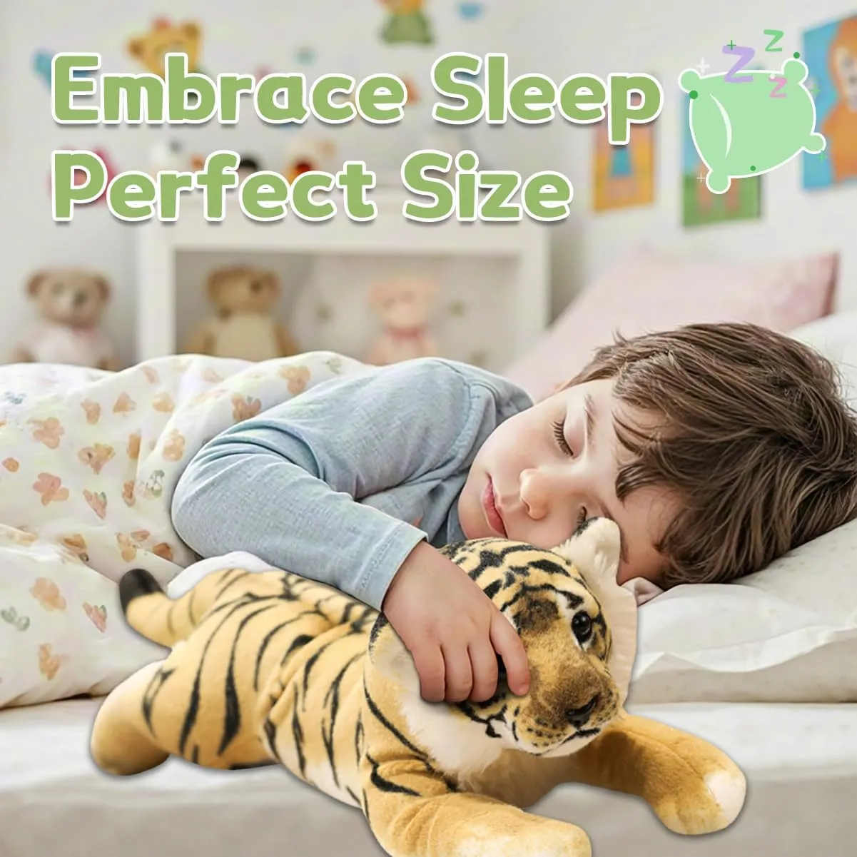 locust homeotherm corruption tulip kindle Jungle Stuffed Animal Soft Giant Baby Plush Tiger Stuffy Simulation Cute Plushie Toys Birthday Gifts for Kids Boys 24 Tiger Stuffed Animal Large Stuffed Tiger Plush 