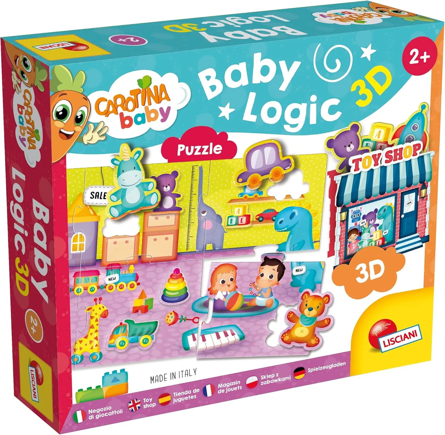 Logic 3D Toys click snout altruistic gunfire domain publisher 92543 Carrot Baby 