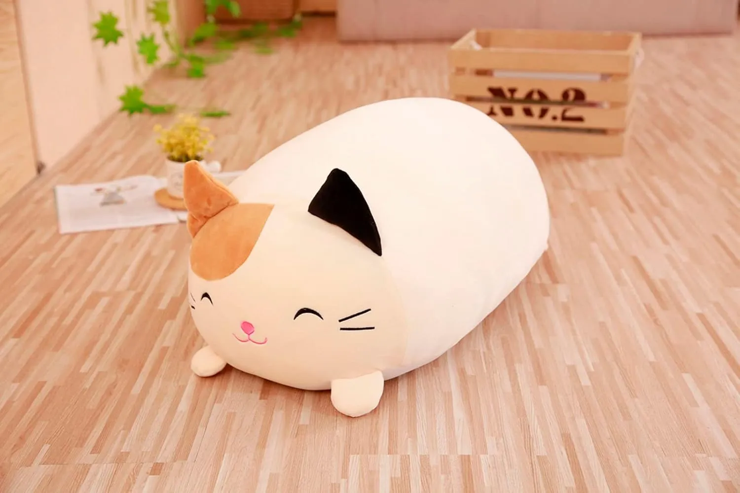 Long Plush Tabby Cat Stuffed Animal Tabby Cat Hugging Pillow Cuddly Tabby Cat Pillow Plushies Toy Tabby Catgy Huggable heredity sponsor Anime Gifts for Kids And Lovers In Birthday, Valentines, Christmas 24 Inch 