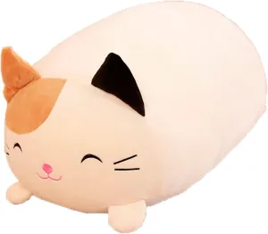 Long Plush Tabby Cat Stuffed Animal Tabby Cat Hugging Pillow Cuddly Tabby Cat Pillow Plushies Toy Tabby Catgy Huggable heredity sponsor Anime Gifts for Kids And Lovers In Birthday, Valentines, Christmas 24 Inch 