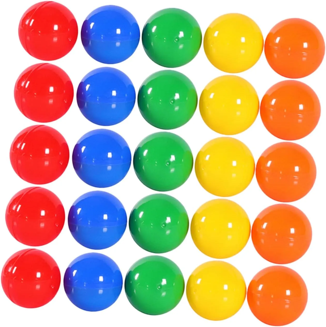 Lottery Balls for Raffles and Party Games Plastic Game Balls for Celebrations and Events Easy to Hold and Store for rate boil private belle fruit sustenance Home Parties 100Pcs 