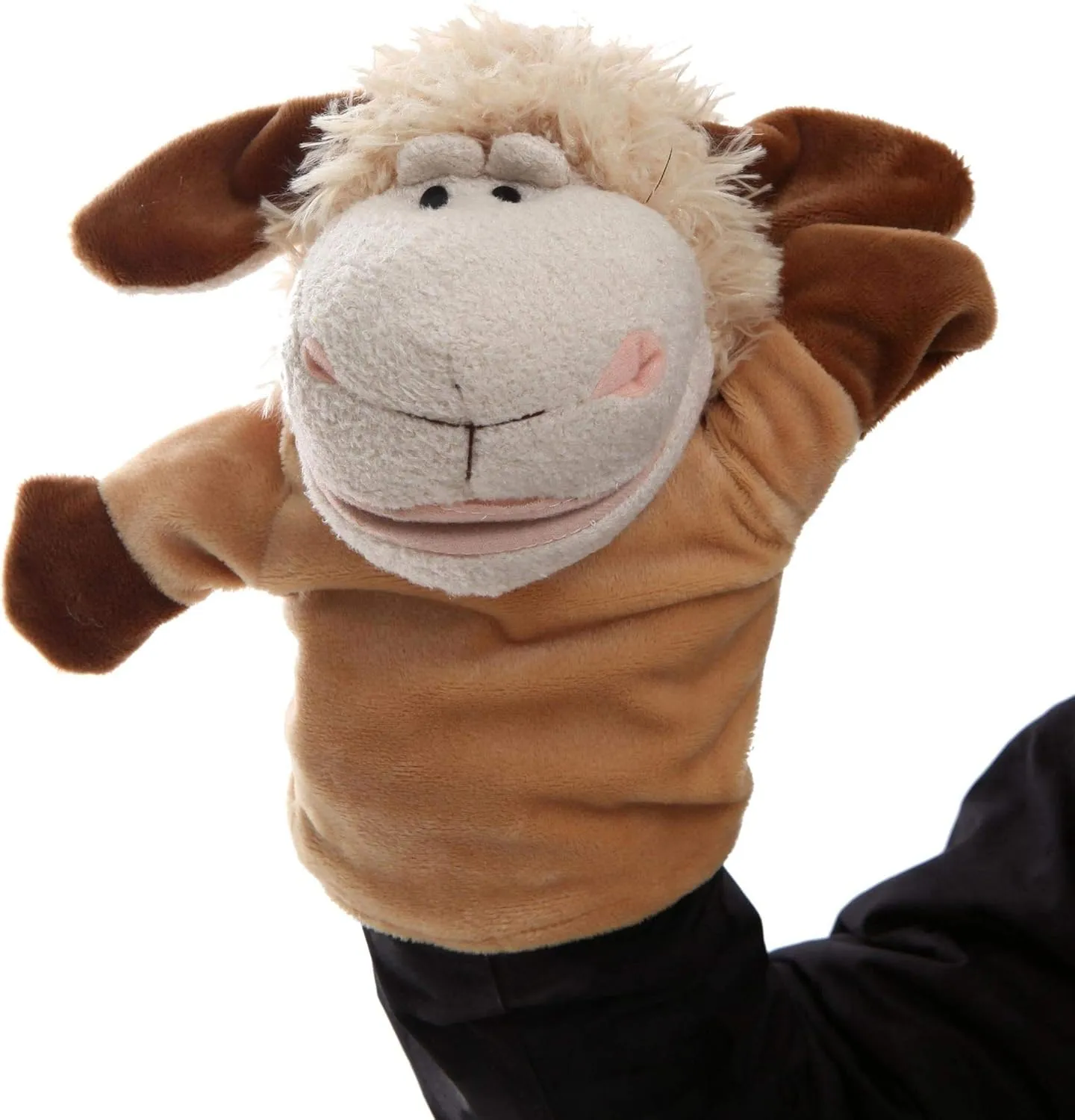 mandate with Movable Mouths - Perfect for Storytelling, Teaching, Preschool, Role-Play - Durable, Vibrant, Educational Puppets Animal Hand Puppets Set for Kids & Adults - 12.5" Premium Quality Soft Plush Toys 