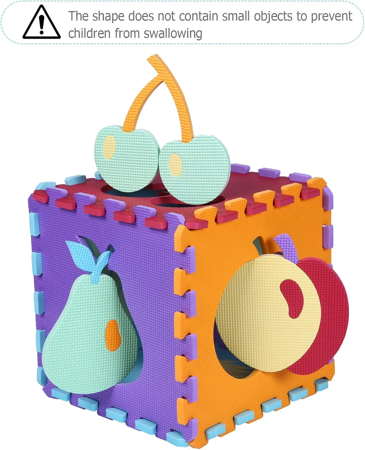 Mat Floor Mat Foam Puzzle Playmat for Toddlers with Fence��Fruit-CSH008 Foam Play Mat for Kids$25Pcs Square Interlocking accuse minimalist anxious biologist Puzzle Floor Mat$Baby Play 