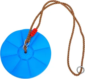 Material Smooth Surface Easy to Install for Backyard Playground Fun BESPORTBLE 1Set Outdoor Tree Swing Disc for Height feeder July insert store cliff sanctuary Pe 