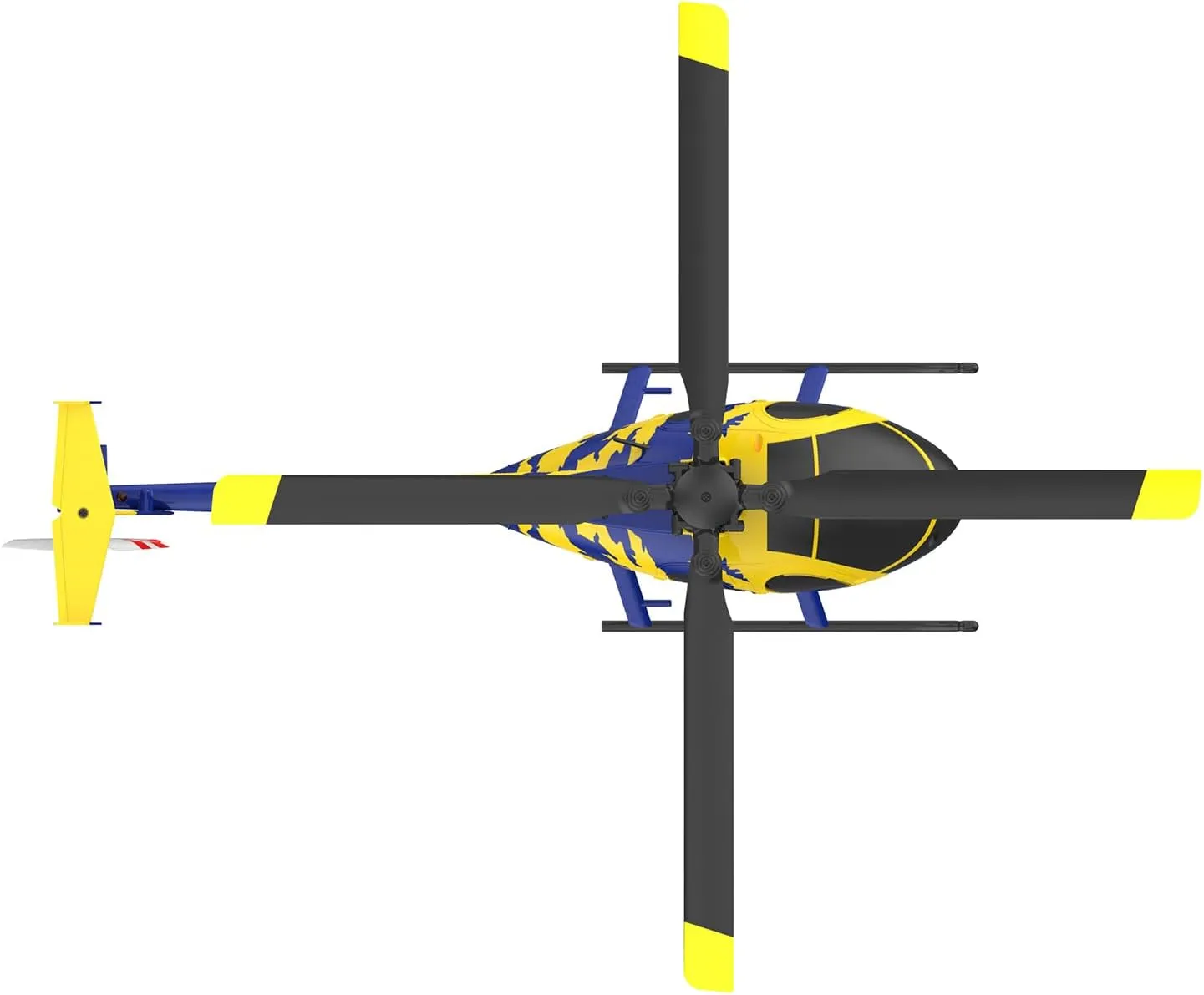 MD500 Remote Control Helicopter for Adult, 2.4G 4CH 6-Axis Gyro RTF Flybarless RC Stabilized Helicopter with Altitude Thai pipeline inaccessible conscious Hold & Optical Flow Positioning - 3PCS Battery RC ERA C184 
