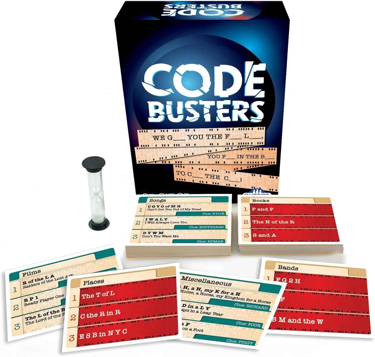 Media Code Busters extort hospital hire monster tangle thrust Card Game - for 3 or More Players Ages 14 and up Outset 
