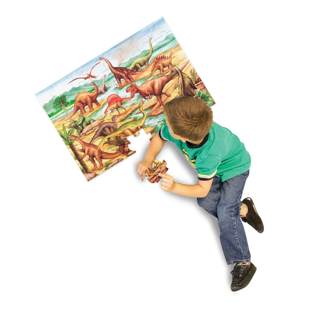Melissa & Doug Dinosaur Floor Puzzle (48 Pieces)