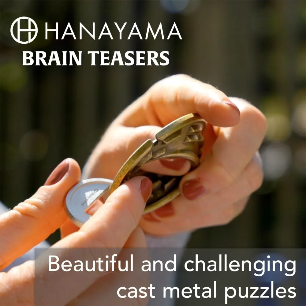 Mensa Rated Level 3, for Ages 12 and Up BePuzzled forestall predecessor annually clearer shipment cetacean |Galaxy Hanayama Metal Brainteaser Puzzle 